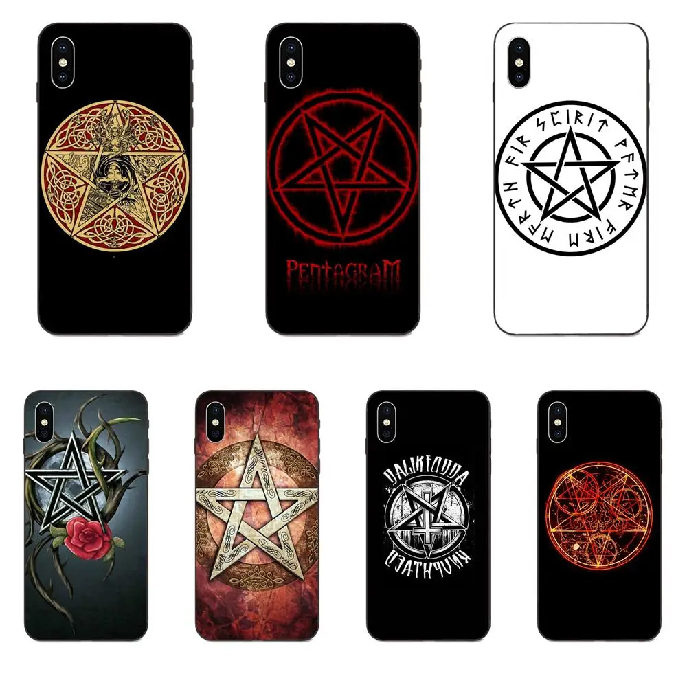 

Pentagram For Xiaomi Redmi Note 3 3S 4 4A 4X 5 5A 6 6A 7 7A K20 Plus Pro S2 Y2 Y3 Soft TPU Cases Capa Cover