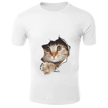 

Cats 3D Printed T-shirt Women tshirt short Sleeve Casual Mens Fashion High Quality Clothing tees Tops Streetwear XXS-4XL Men