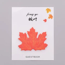 Autocollant décoratif Kawaii pour journal intime, 1 boîte, Simulation de beaux paysages, feuille, Message, Notes, Scrapbook, papeterie 