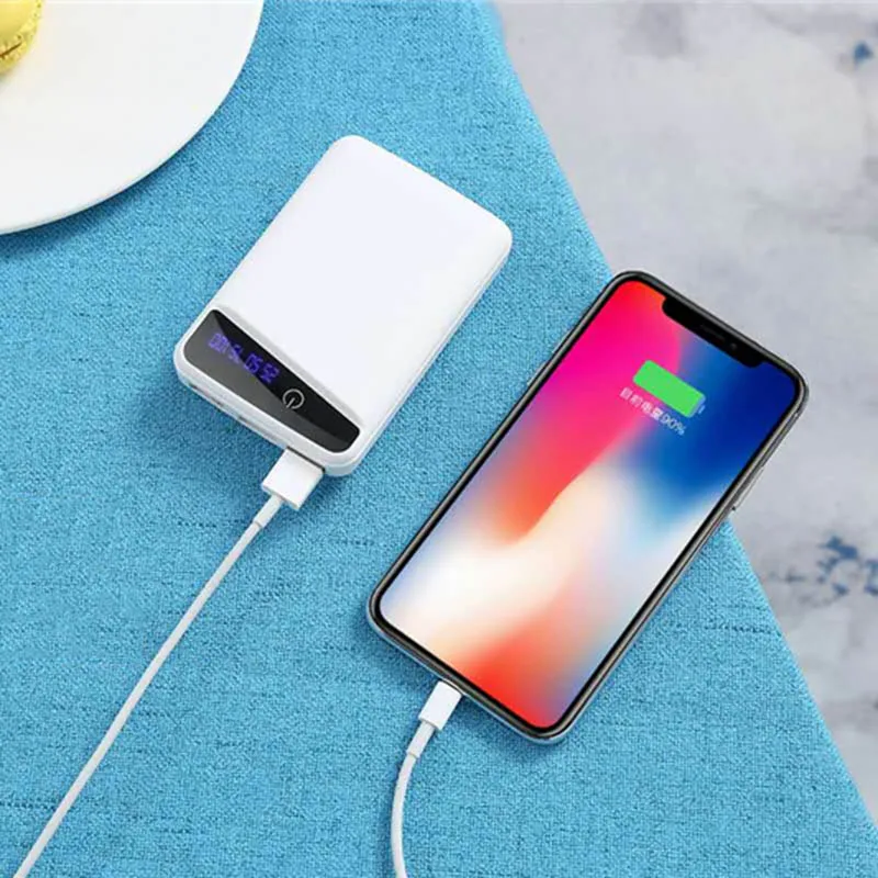 3 Pcs 18650 Battery Charger Cover Power Bank Case DIY Box USB Ports S55 | Электроника