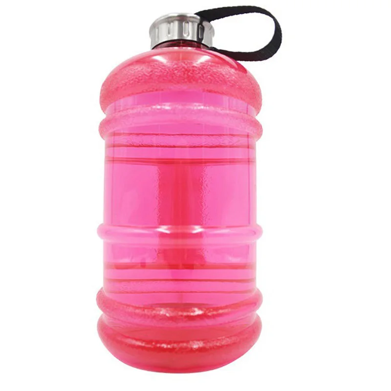 

Large Capacity 1pc Water Bottle Plastic Jug Half Gallon Workout Fitness Outdoor