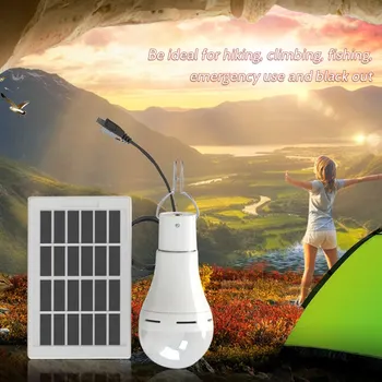 

NEWKBO DC5-6V 7W 20 LEDs Solar Powered Energy Light Portable Solar-powered Light Flicker-free Anti-glare Light