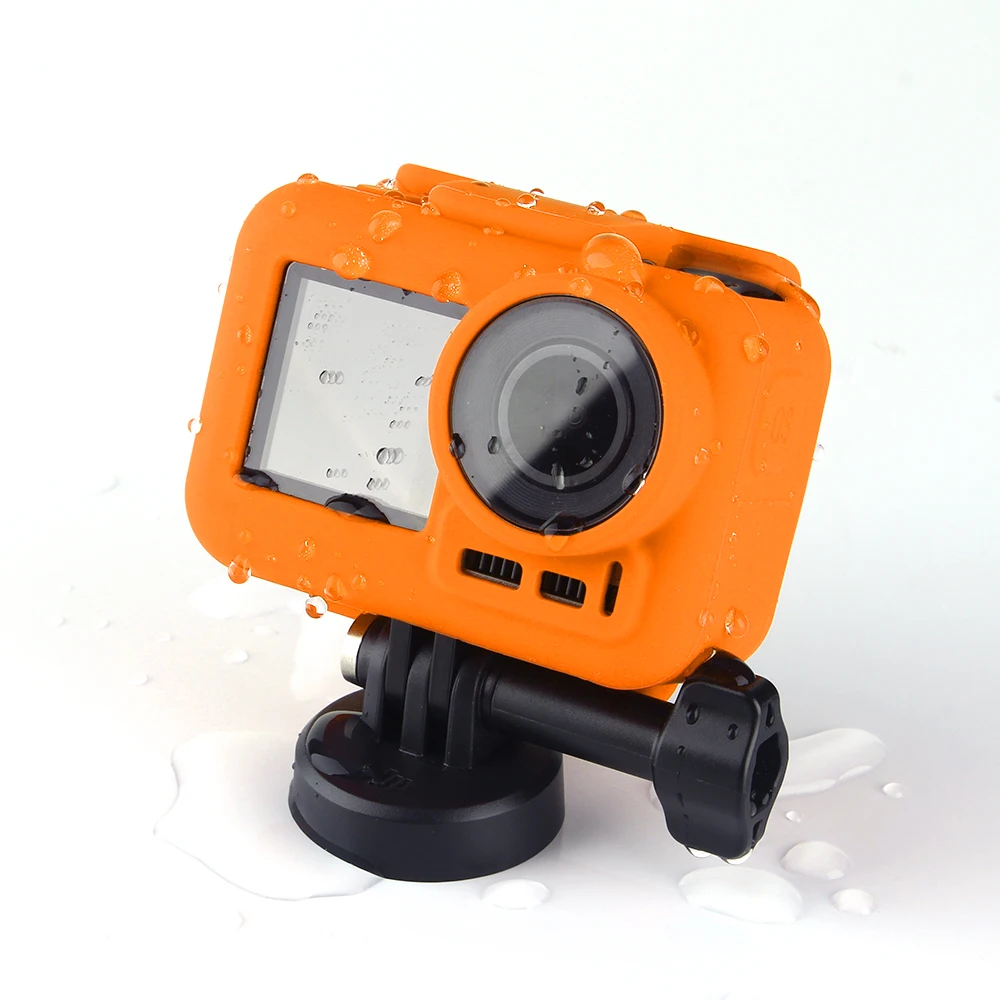 Прочный браслет из мягкого силикона чехол для DJI Osmo действий и защищенная от царапин защитная крышка рукав рамка задней панели спортивные Камера аксессуары