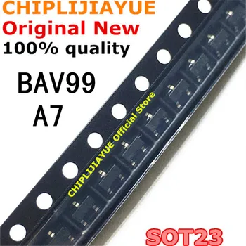 

50PCS BAV99 A7 A7W SOT-23 0.2A/70V SOT23 SOT SMD new and original IC Chipset