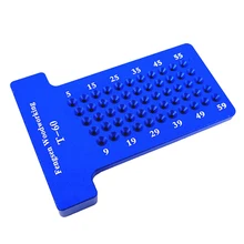 

2022 T60 Woodworking Scriber T-type Square Ruler Hole Scribing Drawing Marking Gauge Crossed-out Measuring Carpenter Tools