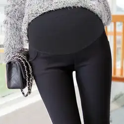 2 стиля, плотные джинсы для женщин, беременность материнство, одежда, высокая талия, узкие джинсы, обтягивающие леггинсы, черная одежда