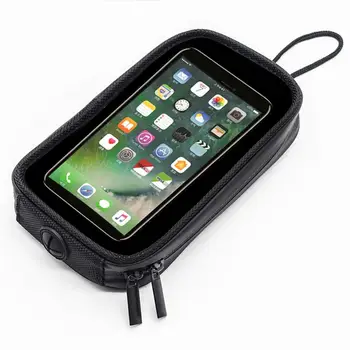 

Universal Motorcycle Fuel Tank Bag Magnetic Fuel Tank Transparent Mobile Phone Seat Bag Oil Bag Cell Phone Phone Holder Pouch