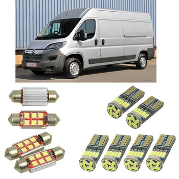 

Interior led Car lights For citroen relay box bus van box dome bulbs for cars License Plate Light