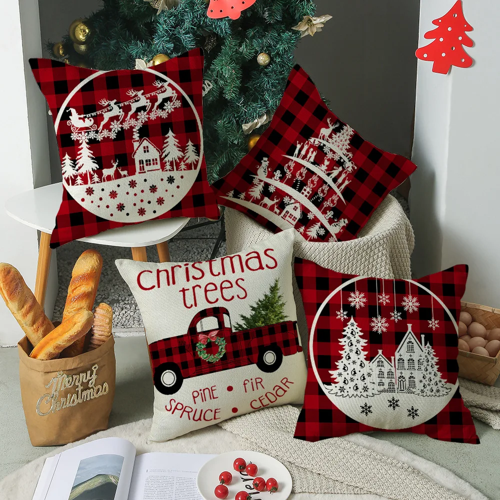 https://ae01.alicdn.com/kf/Hd551029c5e3c4066b99c251d678c5d14P/Christmas-Pillow-Covers-Xmas-Decorative-Farmhouse-Buffalo-Check-Throw-Pillowcase-Winter-Holiday-Cushion-Case-for-Home.jpg