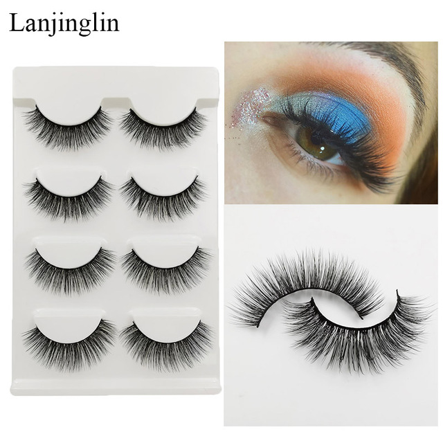 Boxes False Eyelashes Wholesale Best Sale Natural Long Wispy Fake Eye Lashes Handmade 3D Mink Lashes Makeup Extension Tools