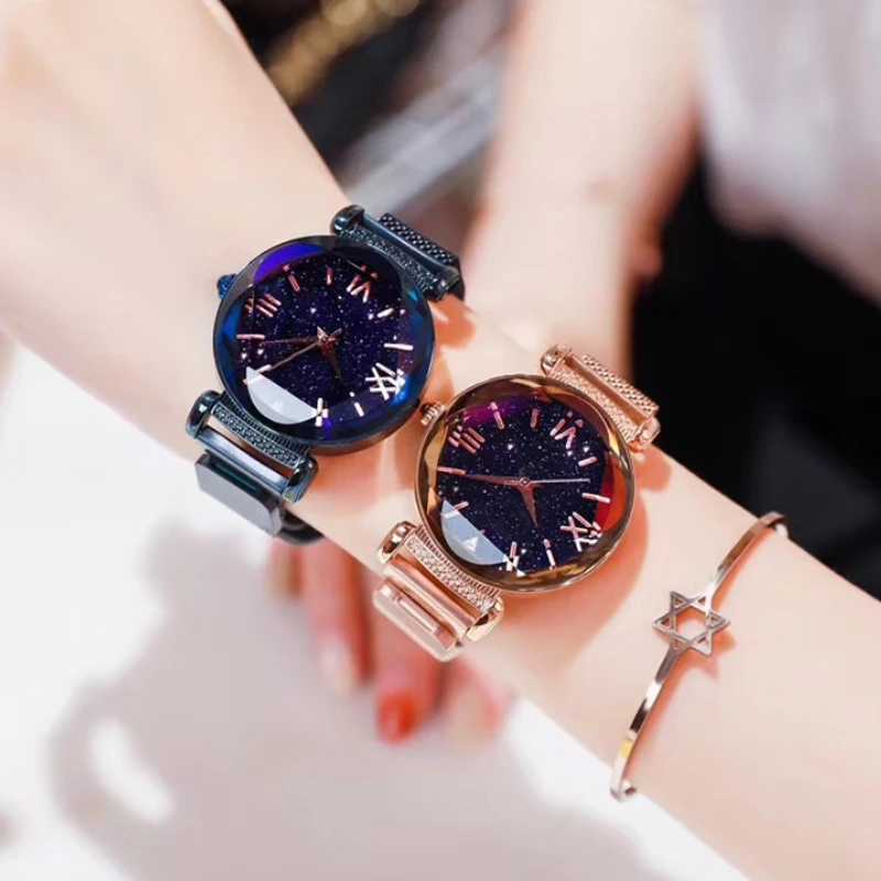 Luxury-Rose-Gold-Women-Watches-Fashion-Diamond-Ladies-Starry-Sky-Magnet-Watch-Waterproof-Female-Wristwatch-For (2)