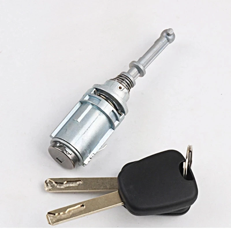 Locksmith Tools CHKJ Car Left Door Lock Cylinder Locks Citroen C2 C3 9170.T9 2002-2010 Replacement Lock Core 2 Keys