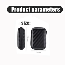  Universal Earphone Wire Bag EVA Cable Storage Cases Travel Outdoor Waterproof USB Data Cords Box For Macbook Air Pro Accessories 