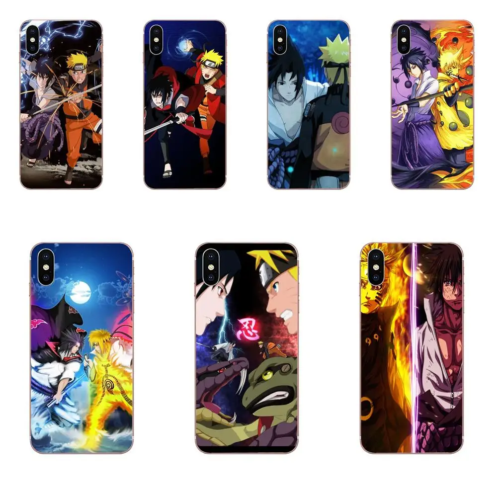 Anime Naruto Uzumaki And Sasuke Uchiha For Huawei Honor 4C 5A 5C 5X 6 6A 6X 7 7A 7C 7X 8 8C 8S 9 10 10i 20 20i Lite Pro Unique | Мобильные