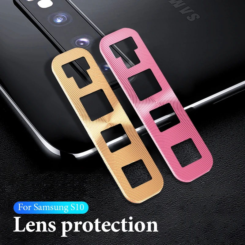 2PCS For Samsung Galaxy S10e S10 Plus Metal Back Camera Lens Protector Cover Full Protective Guard | Мобильные телефоны и
