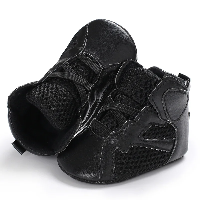 Детская обувь, новинка, средний и помочь Повседневное обувь для малышей Мягкая обувь Повседневное спортивной обуви От 0 до 1 года обувь для