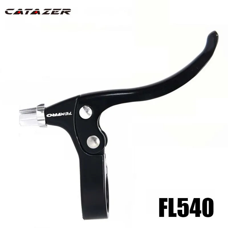 

Catazer FL540 Lever Racer Road Bike Forged Aluminum Lever 2 Finger Lever with Caliper or Canti Brake Rapidfire Shifter 120g/Pair