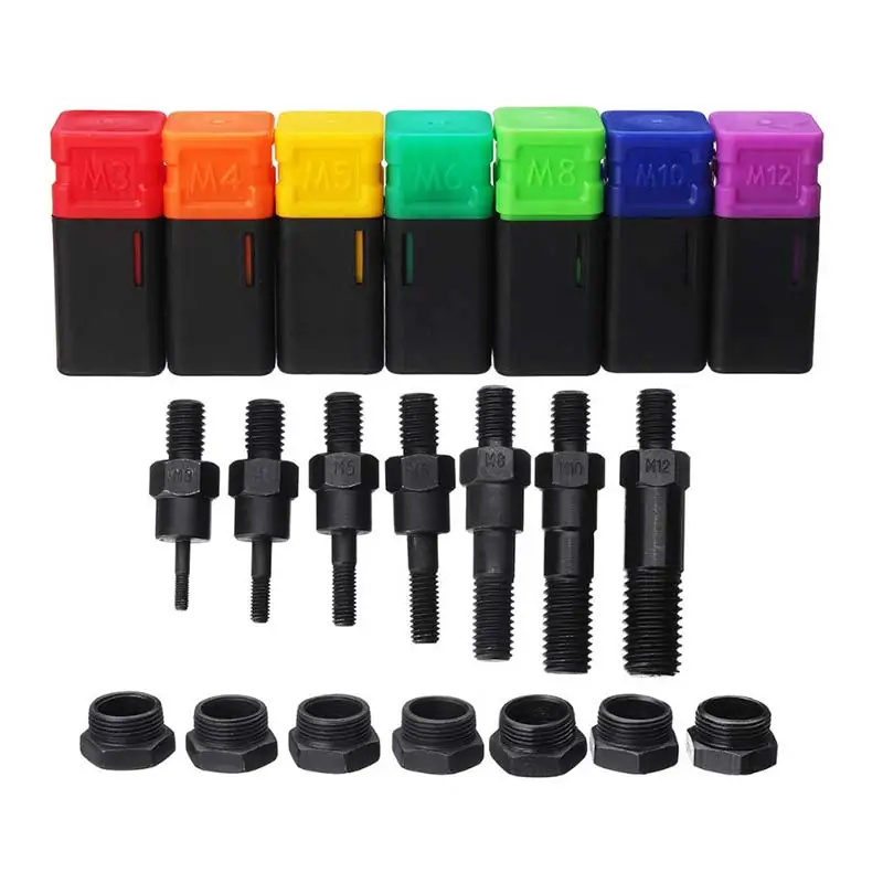 

BT-605 Riveter Gun tool Hand Insert Rivet Nut Tool Manual Mandrels M3 M4 M5 M6 M8 M10 M12 HT2597