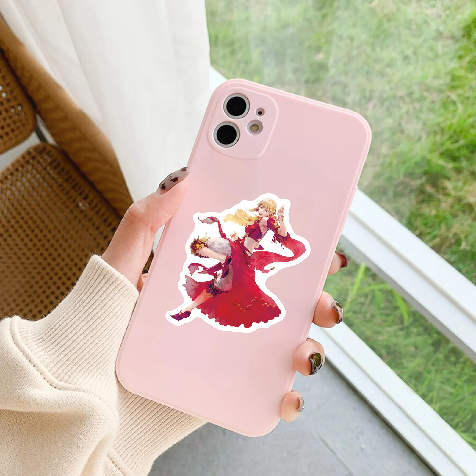 50PCS 게임 스티커 팩 레드 데드 리뎀션 노트북 전화 케이스 스케이트 보드 가방 방수 데칼 어린이 장난감