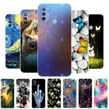 For OPPO A53S Case OPPO A53S Case Silicone TPU Soft Back Cover Phone Cases for OPPO A53S CPH2135 OPPOA53S A 53S Coque Bumper