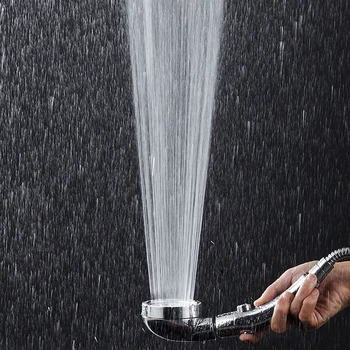 

Detachable Sprayer 1pc Shower Head Handheld Rotatable ABS Nozzle Home Bathroom