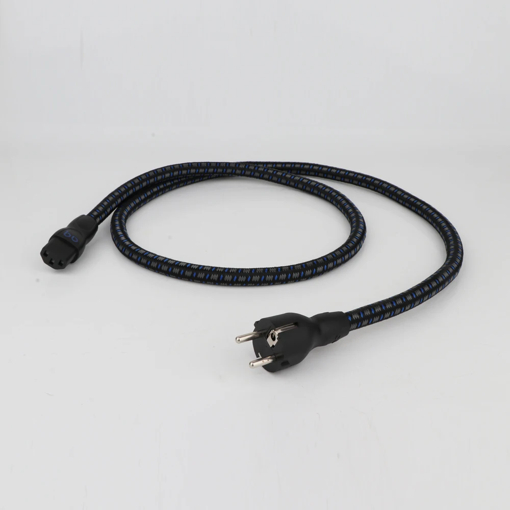 ПК HIFI NRG4 кабель питания Версия ЕС шнур Hi-end Schuko сетевой разъем соединительная