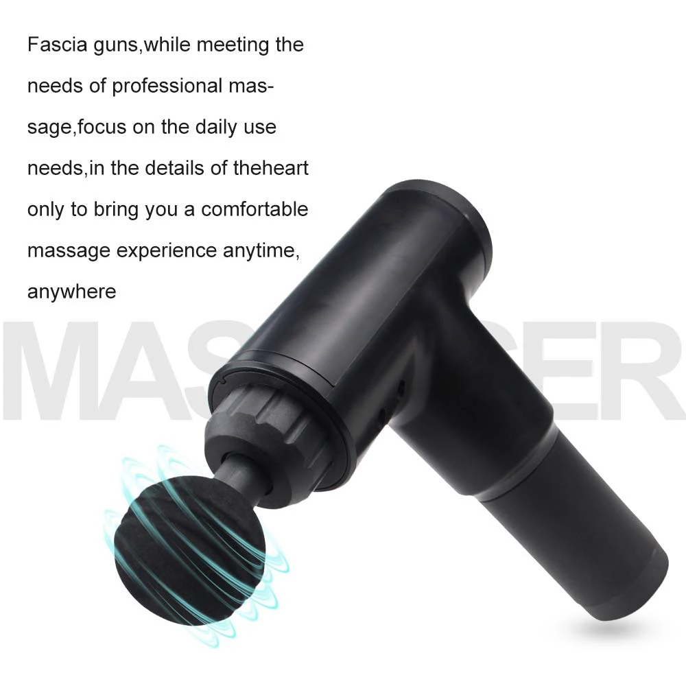 Muscle Massage Gun Deep Tissue Massager High-intensity Training Exercising Body Relaxation Slimming Shaping Pain Relief