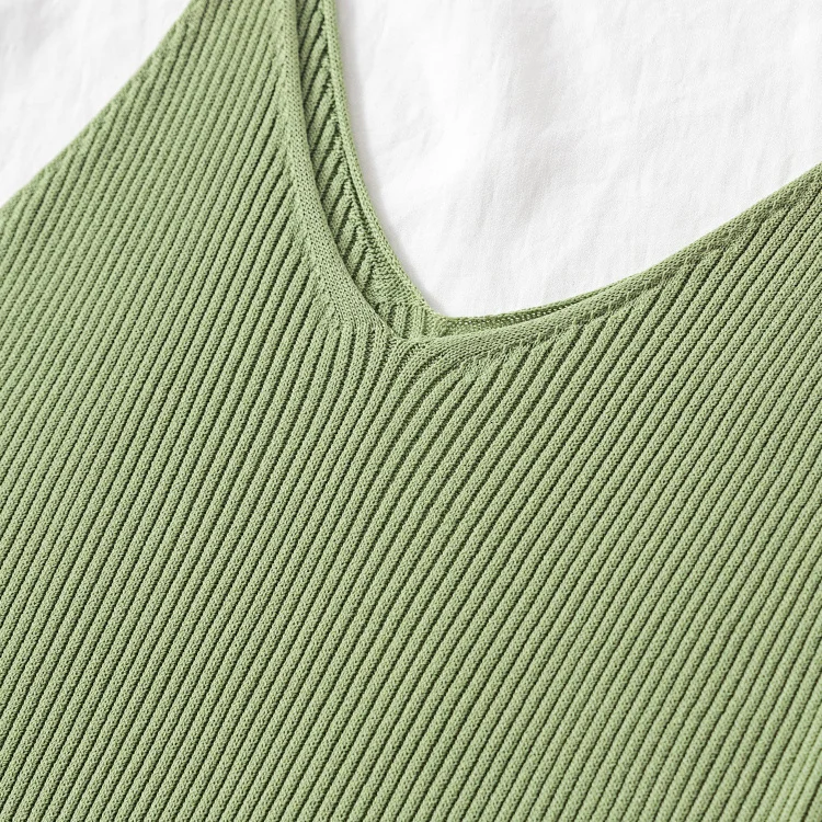VRIGINER сексуальный трикотажный топ на бретелях для женщин, сексуальный v-образный вырез без рукавов, майка, футболка, летние женские тонкие шорты на бретелях, топы ярких цветов