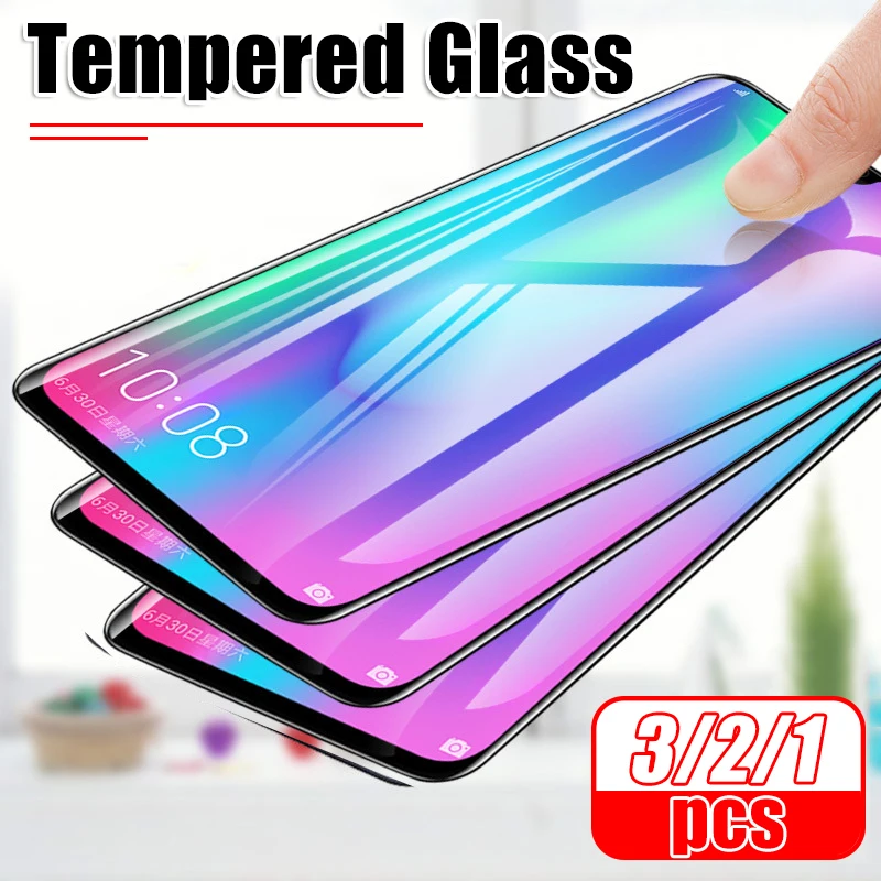 

3 Pcs Full Protective Tempered Glass For Huawei Honor 8X MAX 9 10 Lite Honor 20 Pro 7A Pro 7C 10i Screen Protector Glass Film