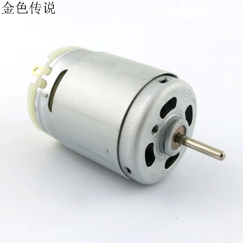 Стандартный вал 385 двигатель DIY модель 6V микро DC микродвигатель r385 двигатель постоянного тока