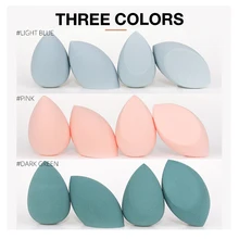 Косметическая форма капли воды спонж для макияжа основа под макияж инструменты сухой и влажной двойного использования Косметическая пуховка порошок слоеный Горячий