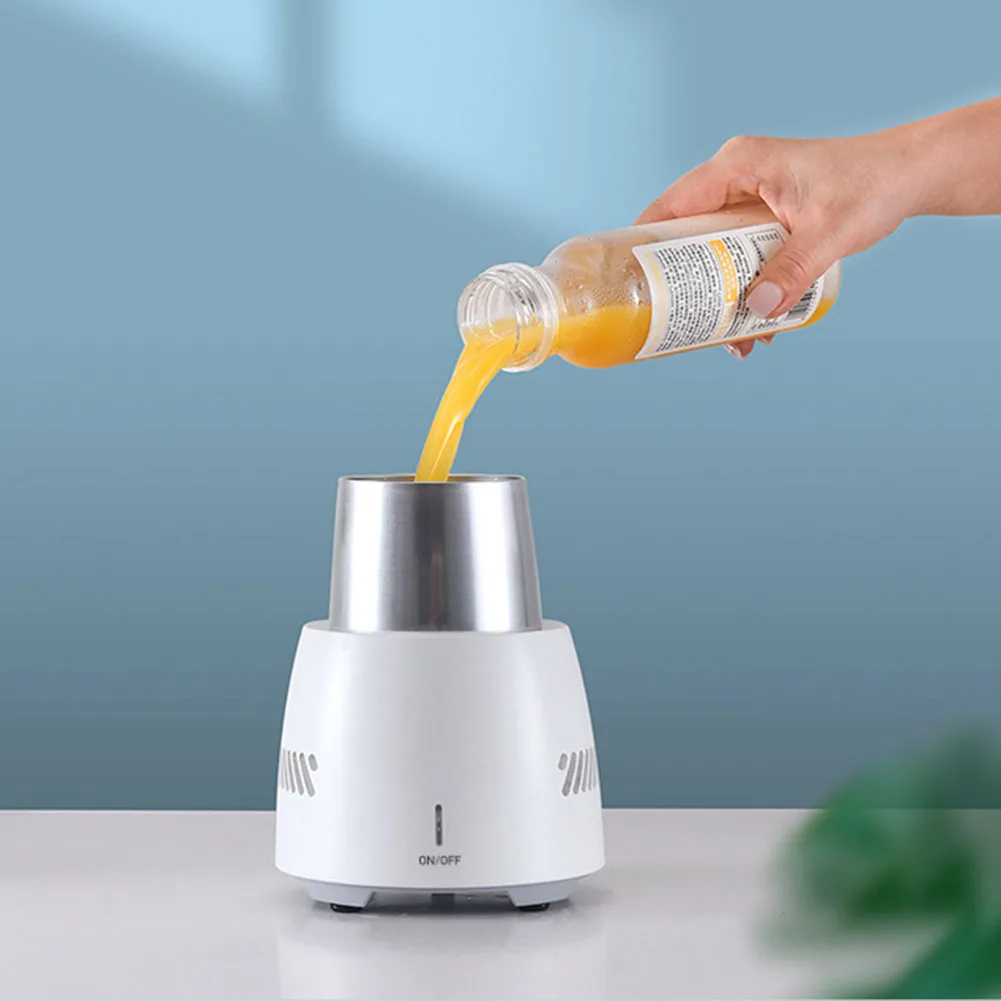 1pc Beverage Fast Cooler Cup Electric Beer Bottle Can Water Soda Drinks Cooling Mug Beverage Cooler Cooling Tools drink cooler beer bottle cooler beer cooler