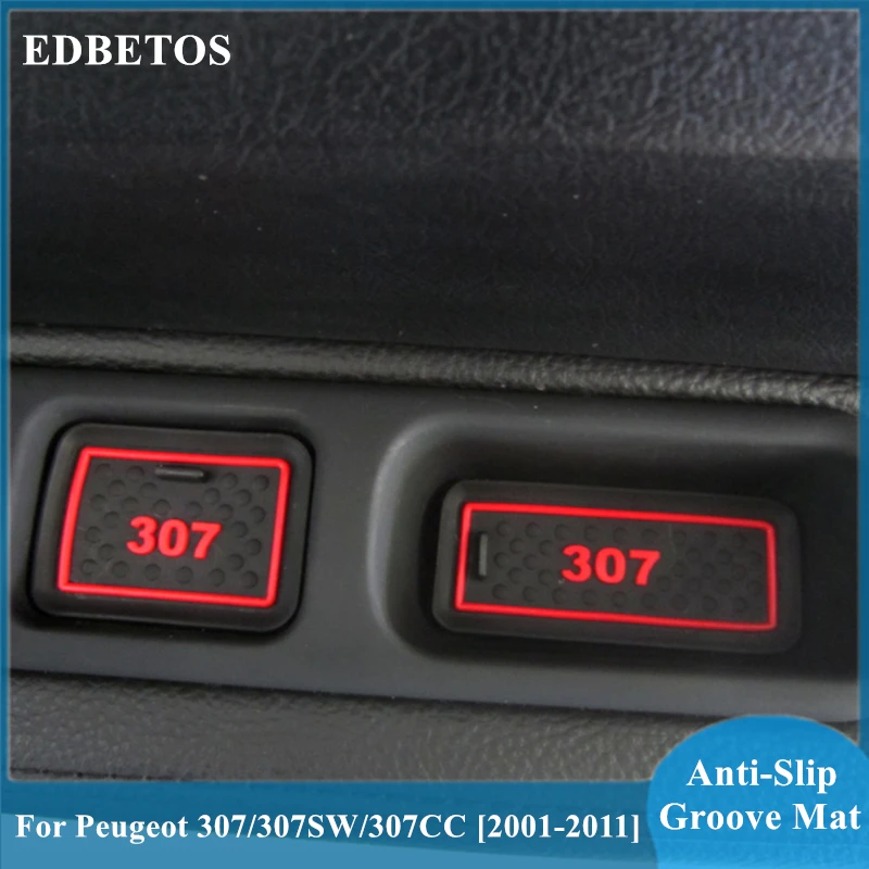 Для Peugeot 307 307SW 307CC хэтчбек седан 2001 2003 2004 2005 2006 2007 2008 2009 2010 2011 SW CC коврик для паза