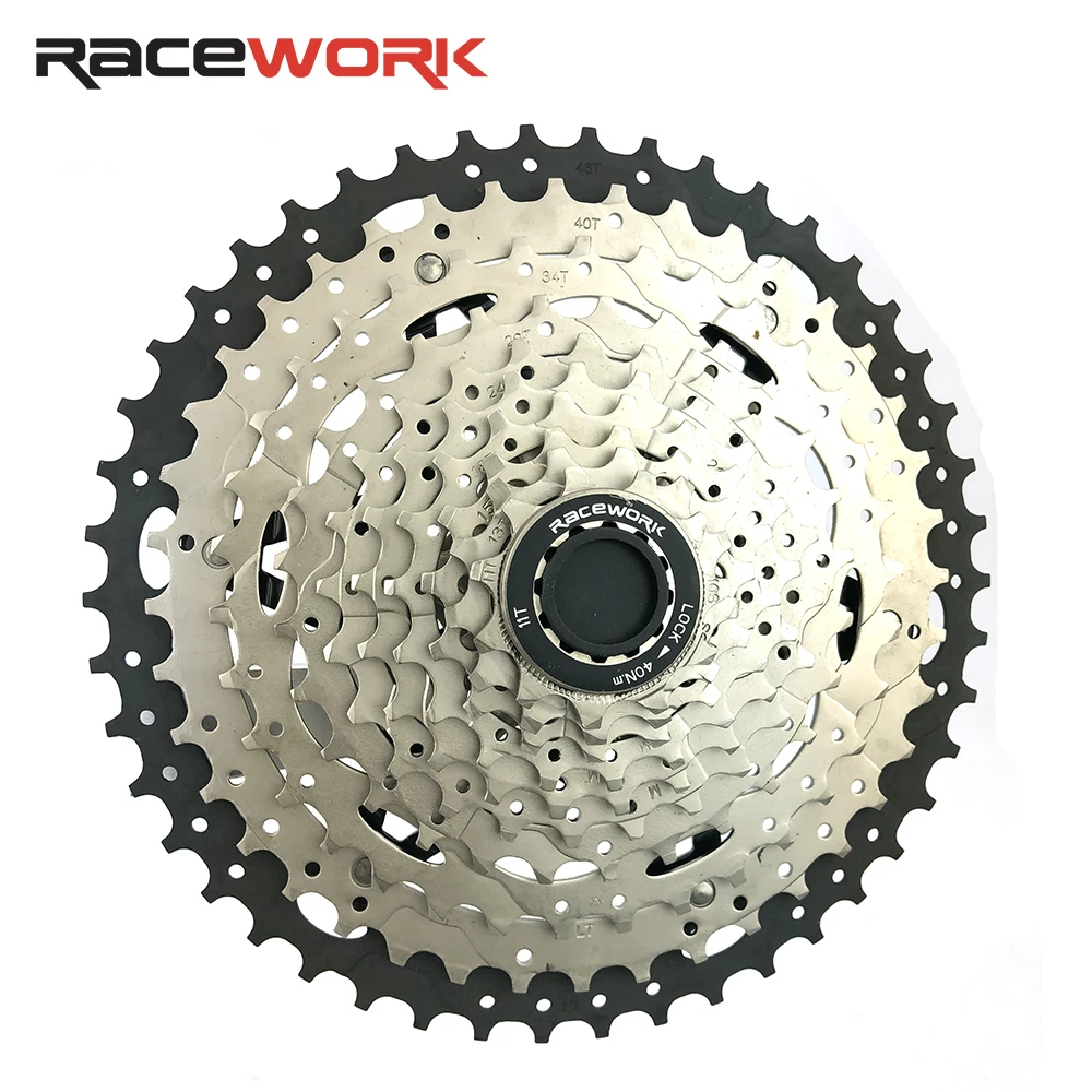 RACEWORK MTB 10 скоростей кассета 11-50T горный велосипедный маховик для shiman M6000 sram