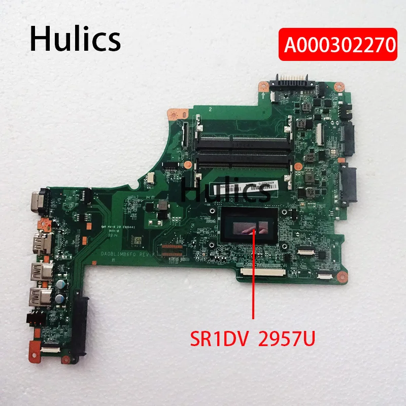 Hulics оригинал для ноутбука TOSHIBA SATELLITE L50-B L50 материнская плата A000302270 DA0BLIMB6F0 SR1DV 2957U