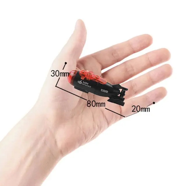 Electric Simulation Mini Submarine Model Toy Infrared Remote Control Three Channels Water Toy RC Boat Children Gift 3