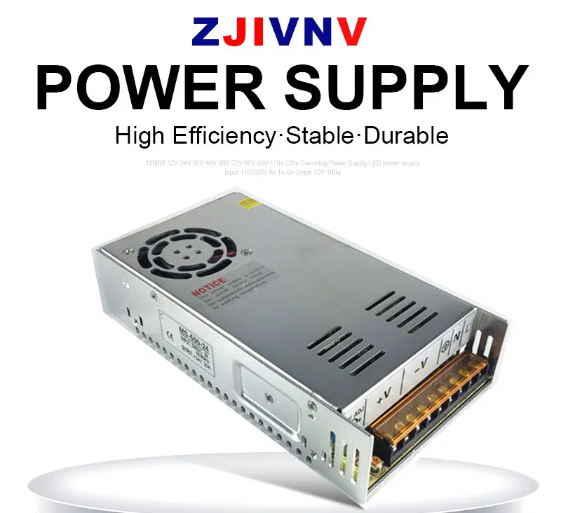 600W небольшой Размеры переключение Питание один Выход AC-DC 5v 12V 13,8 v 15V 24V 27V 36V 48V с алюминиевой крышкой, 50В 60В 72В 80 dc-двигатель, напряжение 90V 110V 220V 300V