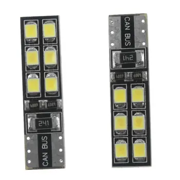 

Parts LED Lights Accessories Auto 4Pcs Error Free Eyebrow DC12V T10-12SMD-2835