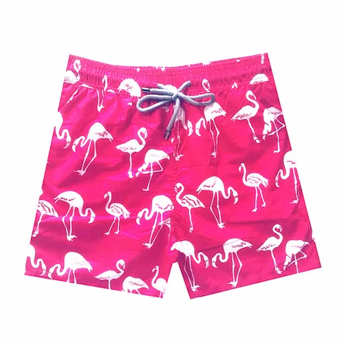 Брендовые пляжные шорты, мужские плавки Фламинго Дельфин Русалка Черепашки для купания мужчин s кототкое быстросохнущее плавки - Цвет: I