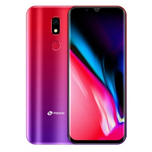 Маленький смартфон K-touch M16, 2 Гб ОЗУ, 32 Гб ПЗУ, 4G LTE, 3,46 дюймов, четырехъядерный процессор Mtk6739V, Android 8,1, МП, карманный мини-телефон с отпечатком пальца - Цвет: Gradient Red
