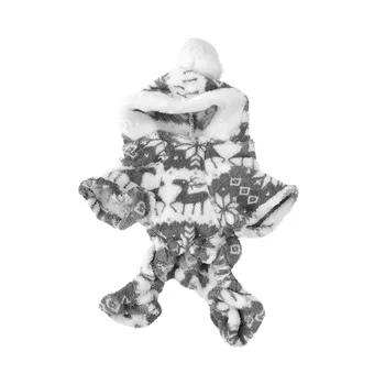 

Coral Velvet Winter Hoodie Jumpsuit Coat Clothes Costume For Pet Dog Puppy Exquisitely Designed Durable Gorgeous