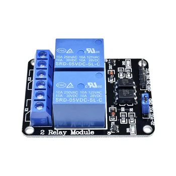 

1Pcs 12V 2 Channel Relay Module Shield For Arduino Arm Pic Avr Dsp Electronic