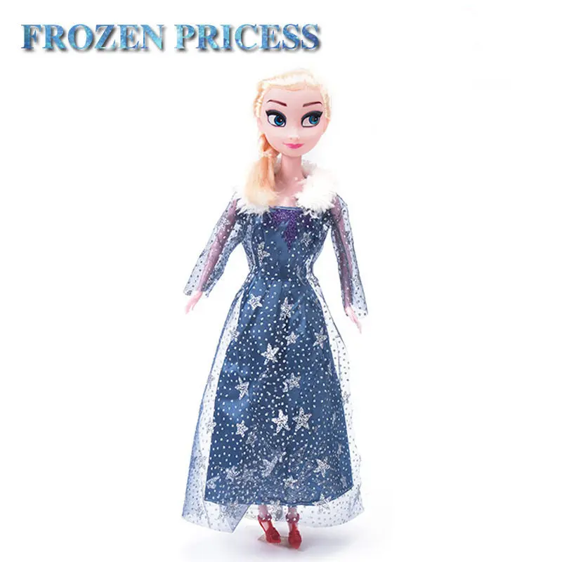 30 см disney Frozen 2 игрушки принцесса Эльза Анна Олаф модные куклы Коллекция аксессуаров экшн-фигурка модель для девочек рождественские подарки