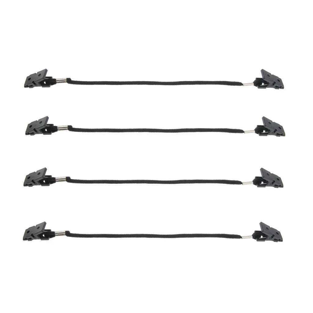 

Perfeclan 4x Windproof Hat Scarf Clips Cap Retainers Fit for Golfing Fishing