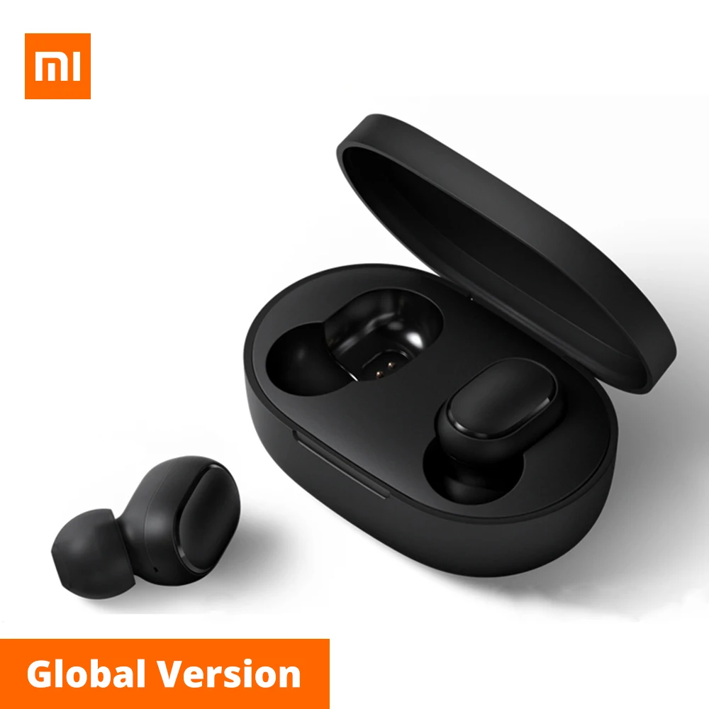 

Xiaomi Redmi AirDots 2 Wireless Bluetooth 5.0 Ture Wireless Earbuds Charging Earphone In-Ear stereo bass Earphones AI Control