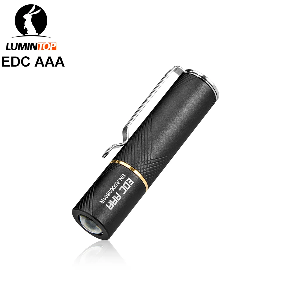Мини-вспышка Lumintop EDC AAA с светодиодами Cree XP-G3 110 люменов портативная вспышка | Лампы