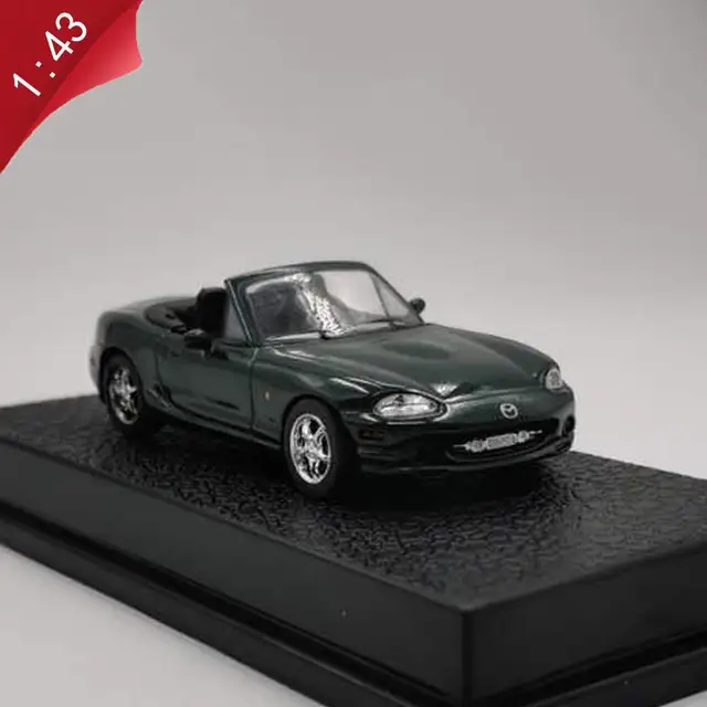Mazda MX-5 sports car 1:43 scale alloy die-casting simulation car model children's toy gift collection indoor display decoration 1