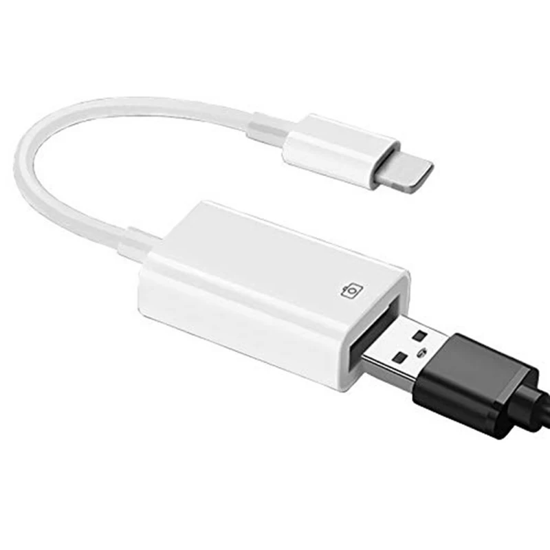 20 шт./лот BRSUANG Lightning-USB адаптер для камеры Поддержка iOS 13 для iPhone 11Pro 11Pro Max USB OTG конвертер Электрический пианино