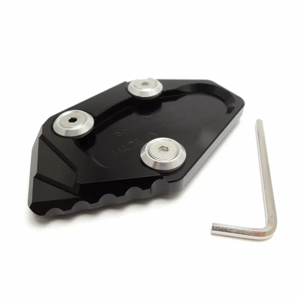 Yiwa CNC сторона Стенд пластина удлинитель Подставки Pad увеличитель для YAMAHA R25 R3 2013-16