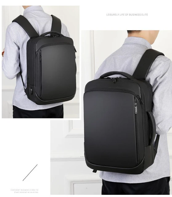 Sac à dos ordinateur multifonction business avec port usb_voghion.com